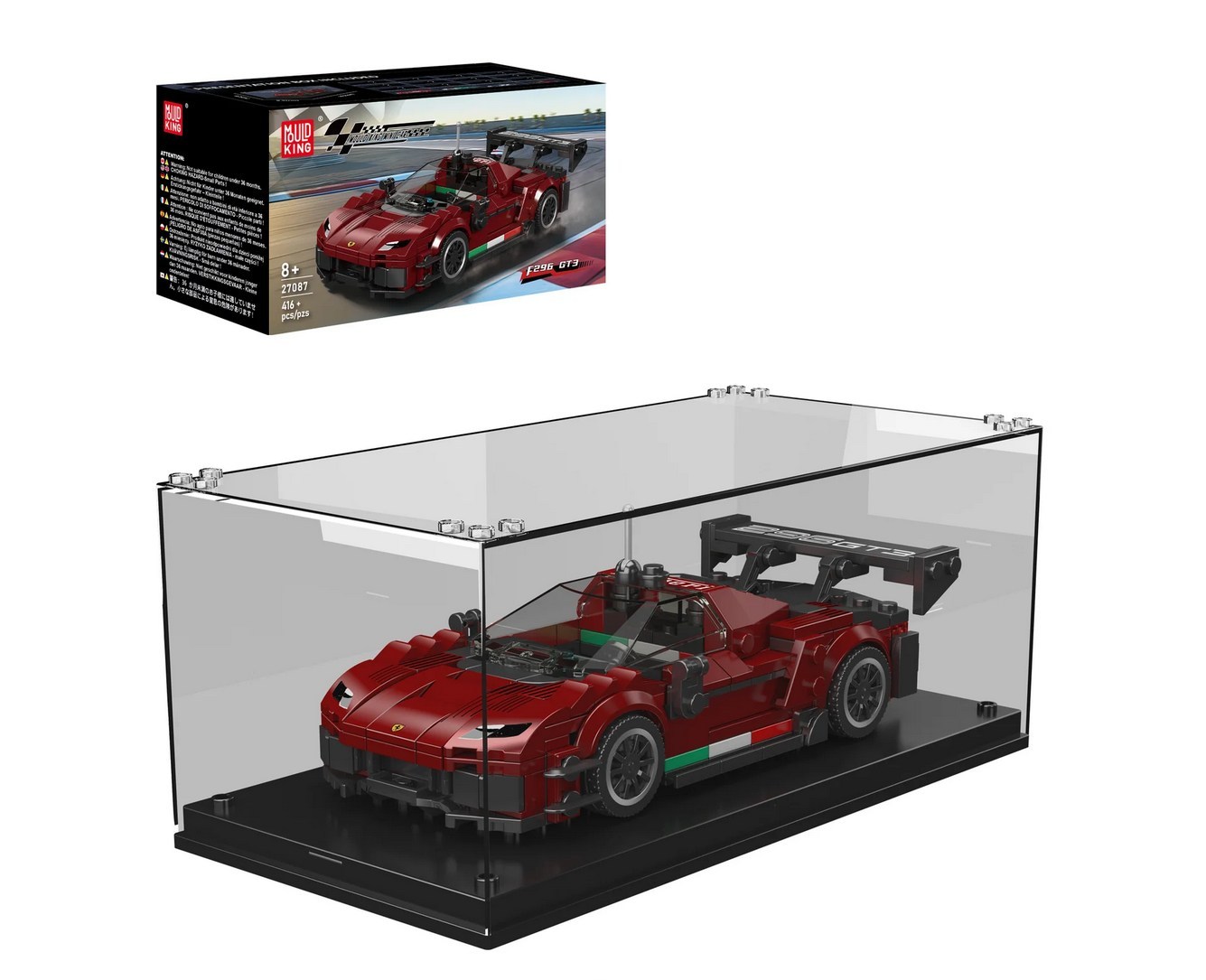 F296 GT3 mit Displaybox