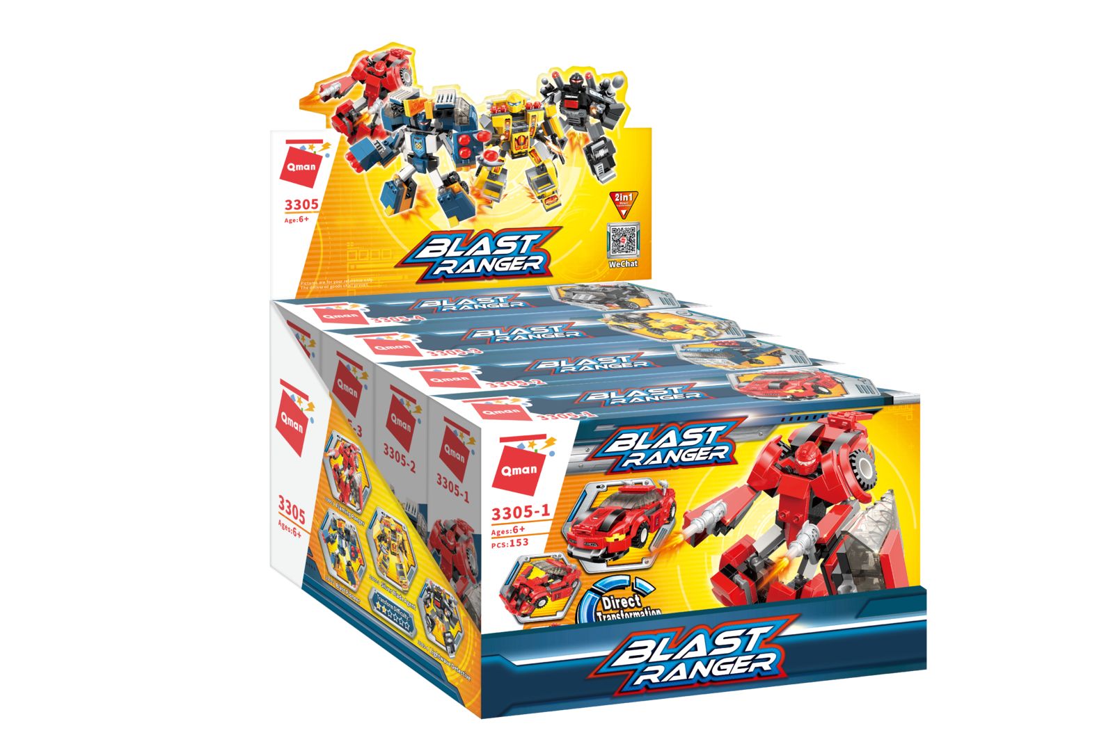 Blast Ranger 4er Set Blast Ranger 4er Set