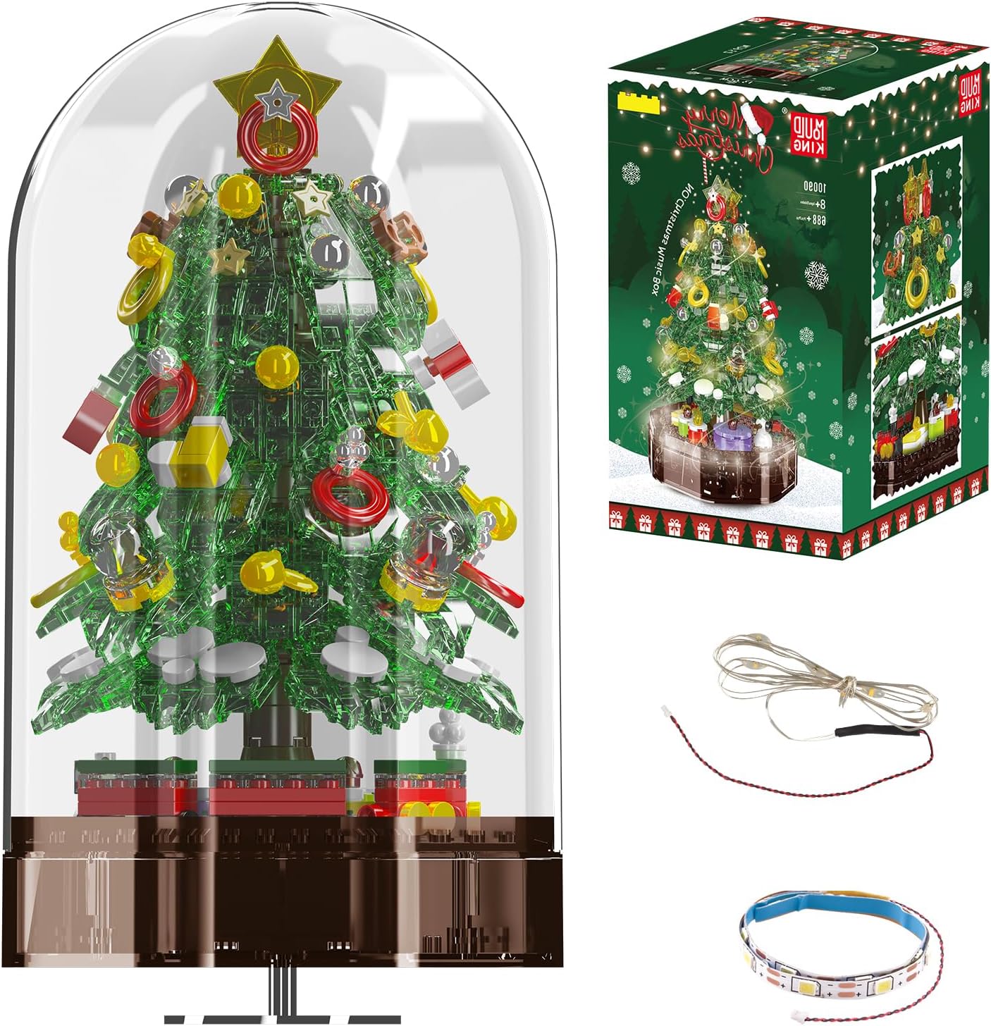 Weihnachtsbaum mit Musik-Box 