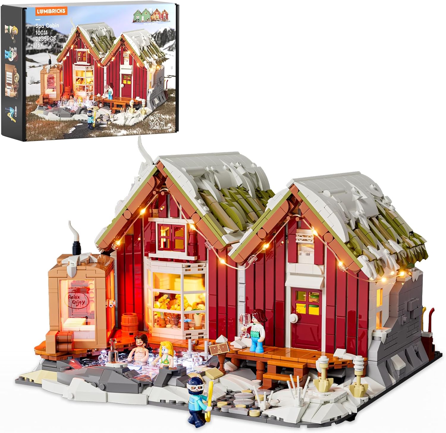 Nordische Spa-Hütte