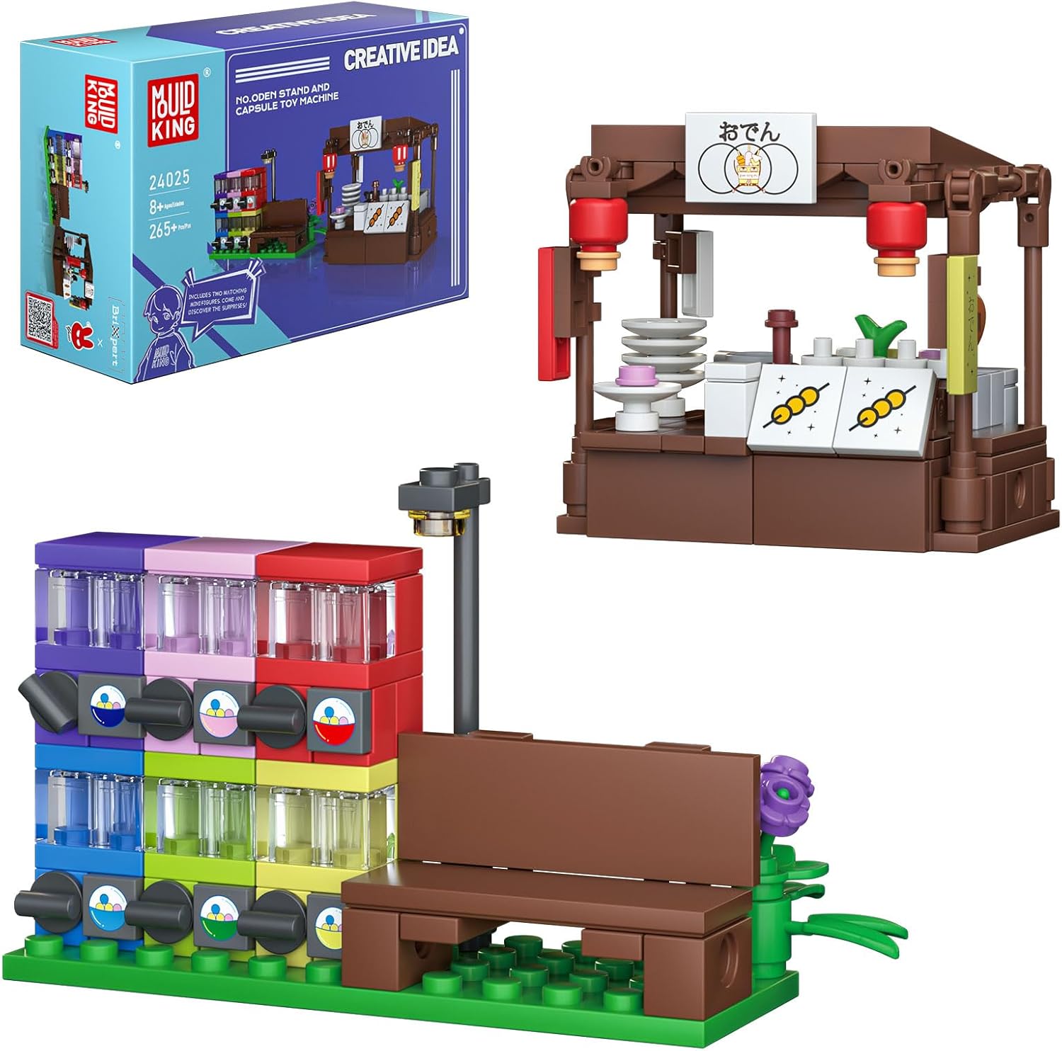 Oden Stand und Capsule Toy Machine Oden Stand und Capsule Toy Machine