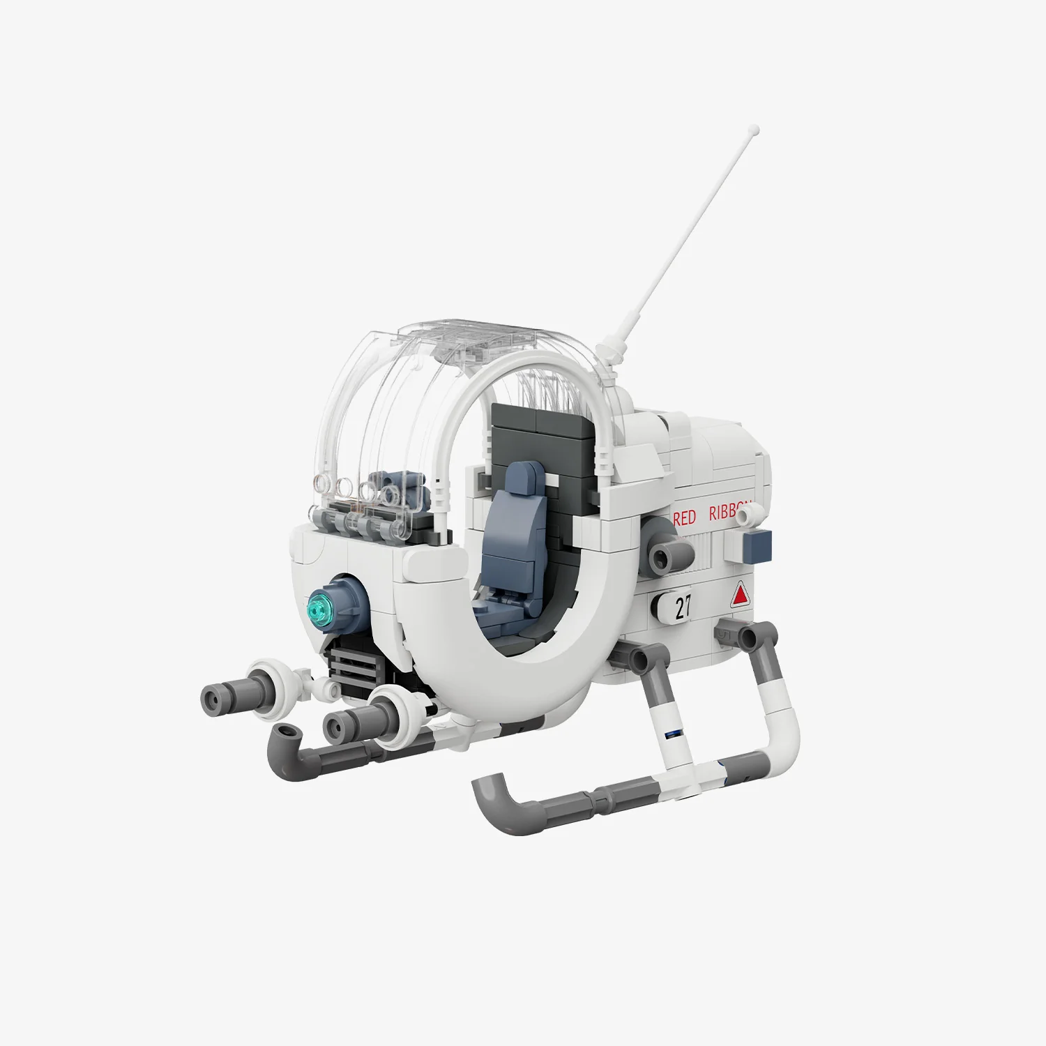 Dragonball Classic Ride Series Red Ribbon Army's Aircraft