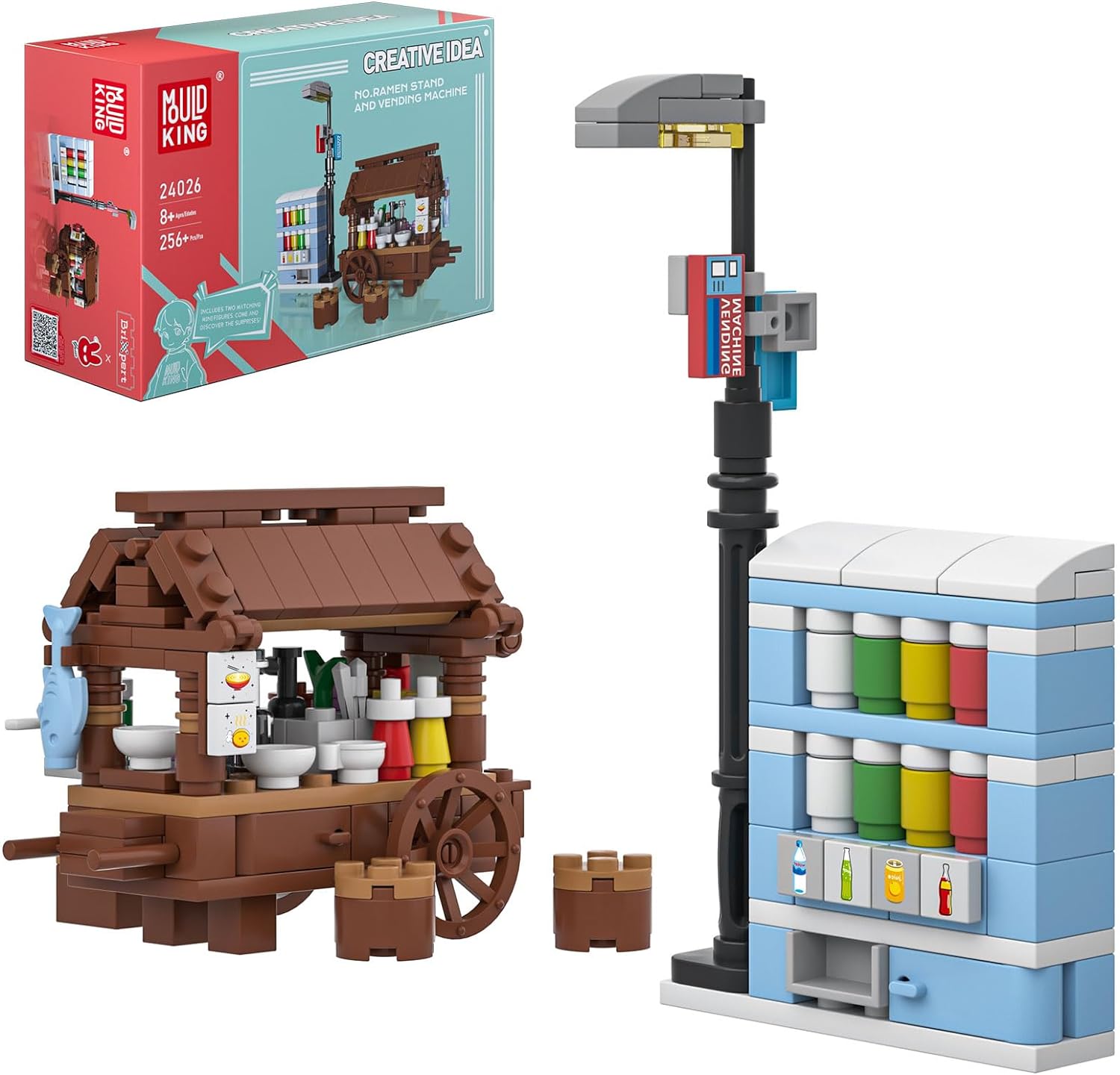 Ramen-Stand und Getränke-Verkaufsautomat Ramen-Stand und Getränke-Verkaufsautomat